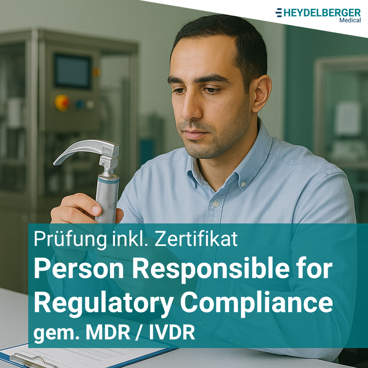 PRRC Prüfung inkl. Zertifikatsausstellung