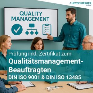 Prüfung QMB 9001 und 13485