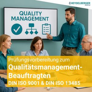Prüfungsvorbereitung QMB 9001 und 13485