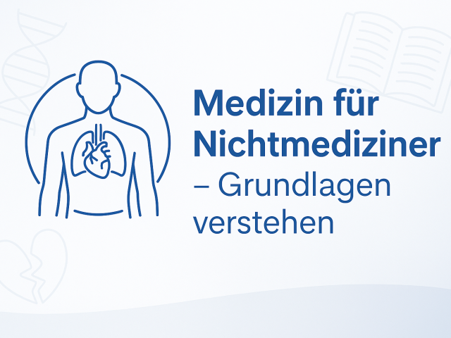 Medizin für Nichtmediziner – Grundlagen verstehen