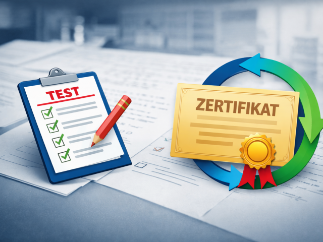 NEU: Prüfungen können jetzt wiederholt werden – ohne Risiko zum Zertifikat